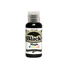 PINTURA MGICA COMESTVEL MAGIC COLOURS PRETO - BLACK 32 G