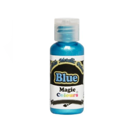 PINTURA METLICA COMESTVEL MAGIC COLOURS AZUL - BLUE 32 G