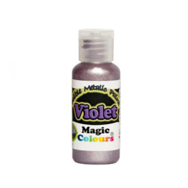 PINTURA MGICA COMESTVEL MAGIC COLOURS VIOLETA - VIOLET 32 G