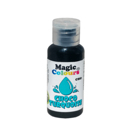 [P. CADUC.] CORANTE PARA CHOCOLATE MAGIC COLOURS TURQUESA - TURQUOISE 32 G