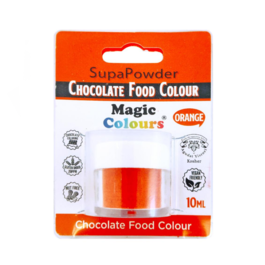 [P. CADUC.] CORANTE EM P PARA CHOCOLATE MAGIC COLOURS LARANJA - ORANGE 10 ML