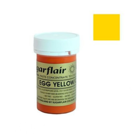 CORANTE EM PASTA ESPECTRAL SUGARFLAIR - EGG YELLOW / AMARELO 25 G