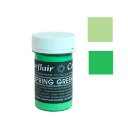 CORANTE EM PASTA PASTEL SUGARFLAIR - SPRING GREEN / VERDE PRIMAVERA 25 G