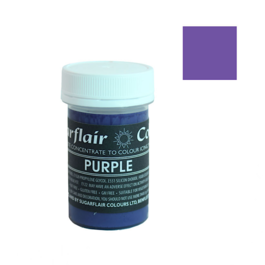 CORANTE EM PASTA PASTEL SUGARFLAIR - PURPLE / PURPURA 25 G