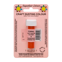 CORANTE EM PÓ CRAFT SUGARFLAIR - CORAL 7 ML