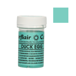 CORANTE EM PASTA ESPECTRAL SUGARFLAIR - DICK EGG / AZUL OVO DE PATO 25 G