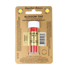 CORANTE EM PÓ MATE SUGARFLAIR - PILLAR BOX RED / VERMELHO PILLAR 7 ML