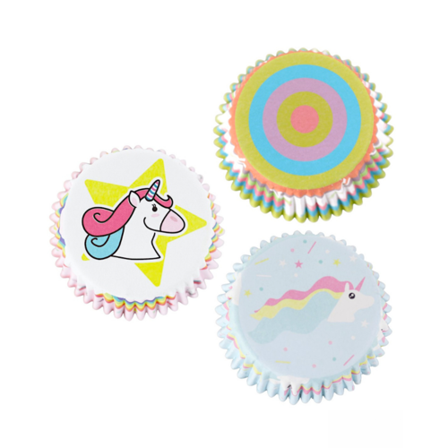 SET CÁPSULAS DE CUPCAKE PME - UNICÓRNIO