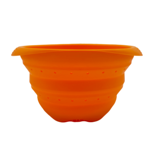 COADOR DE SILICONE DOBRVEL PAVONI - LARANJA 14 CM