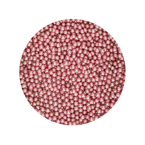 PROLAS DE ACAR FUNCAKES -  ROSA METLICO (4 MM) 80 G