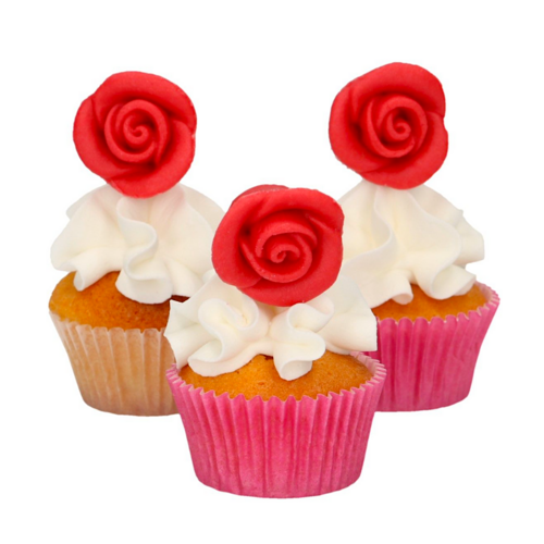 DECORAES DE MAAPO FUNCAKES - ROSAS VERMELHAS