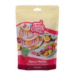 DECO MELTS FUNCAKES VERDES 250 G