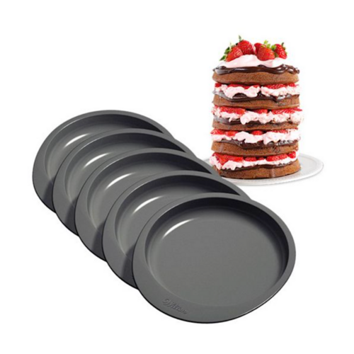 SET MOLDES "EASY LAYERS" WILTON - 5 CAPAS / 15 CM