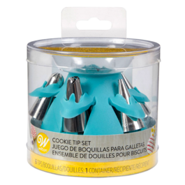 SET COLOCA-E-LAVA BICOS PARA BISCOITOS WILTON