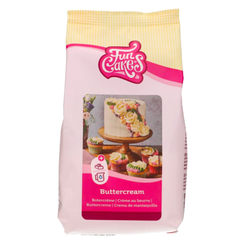 PREPARAÇÃO FUNCAKES PARA "BUTTERCREAM" (CREME DE MANTEIGA) 500 G