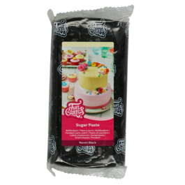 PASTA DE AÇÚCAR FUNCAKES - PRETO 1 KG