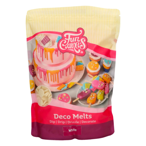 DECO MELTS FUNCAKES BRANCOS 1 KG