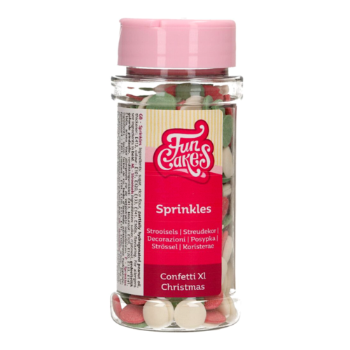 SPRINKLES FUNCAKES - CONFETTI XL NATAL 55 G