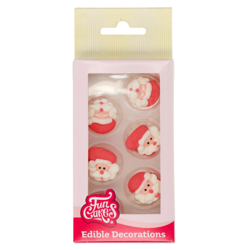 [P. CADUC.] DECORAÇÕES DE AÇÚCAR FUNCAKES - SANTA CLAUS