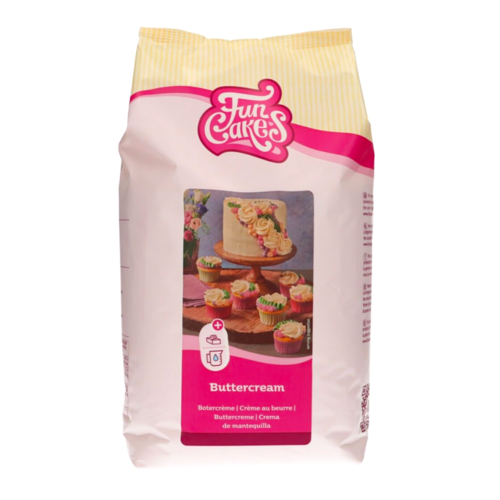 PREPARAO DE FUNCAKES PARA "BUTTERCREAM" (CREME DE MANTEIGA) 4 KG