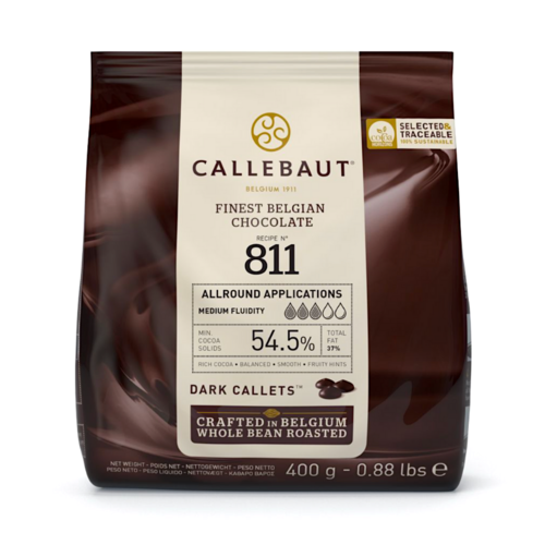 CALLETS CHOCOLATE PRETO CALLEBAUT 400 G