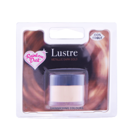 CORANTE EM PO BRILHANTE RAINBOW DUST - DARK GOLD / OURO ESCURO (3 G)