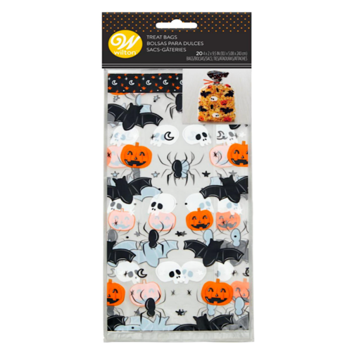 SACOS DE DOCES WILTON - HALLOWEEN (20 U)