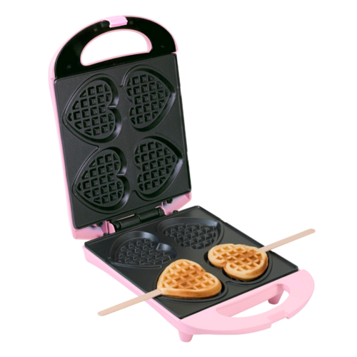 MAQUINA DE WAFFLES EM FORMA DE CORAO BESTRON