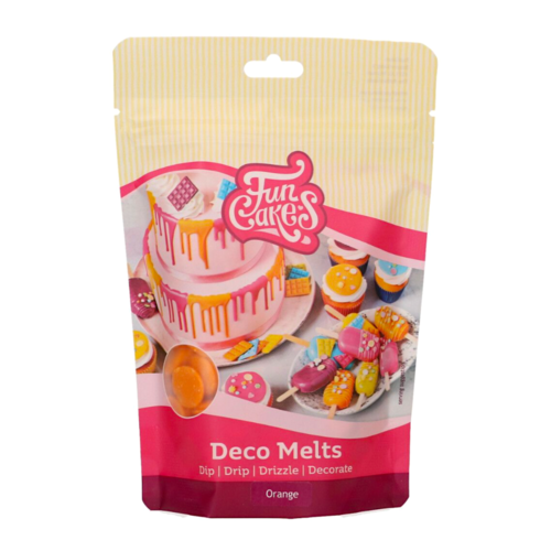 DECO MELTS FUNCAKES SABOR LARANJA 250 G