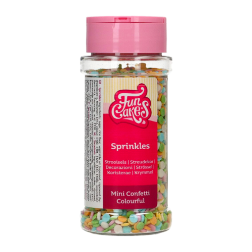 SPRINKLES FUNCAKES - MINI CONFETIS COLORIDOS (60 G)