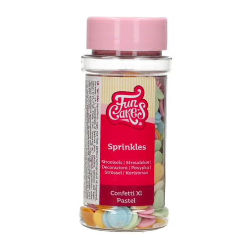 SPRINKLES FUNCAKES - CONFETTI XL TONS PASTEIS (55 G)