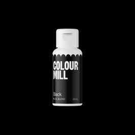 CORANTE LIPOSSOLÚVEL COLOUR MILL. - PRETO / BLACK (20 ML)