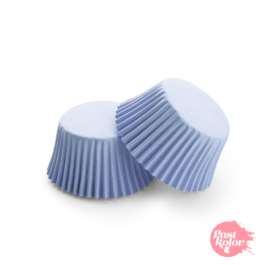 CPSULAS CUPCAKE AZUL BEB - 24 UNIDADES