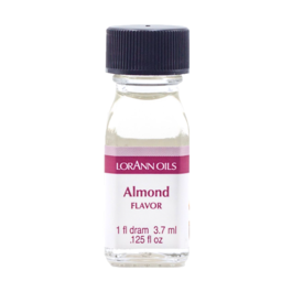 AROMA CONCENTRADO LORANN - AMÊNDOA / ALMOND (3,7 ML)