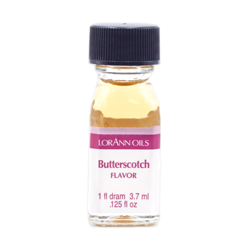 AROMA CONCENTRADO LORANN - CARAMELO DE MANTEIGA / BUTTERSCOTCH (3,7 ML)