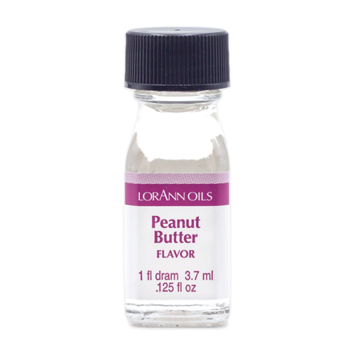 AROMA CONCENTRADO LORANN - MANTEIGA DE AMENDOIM / PEANUT BUTTER (3,7 ML)