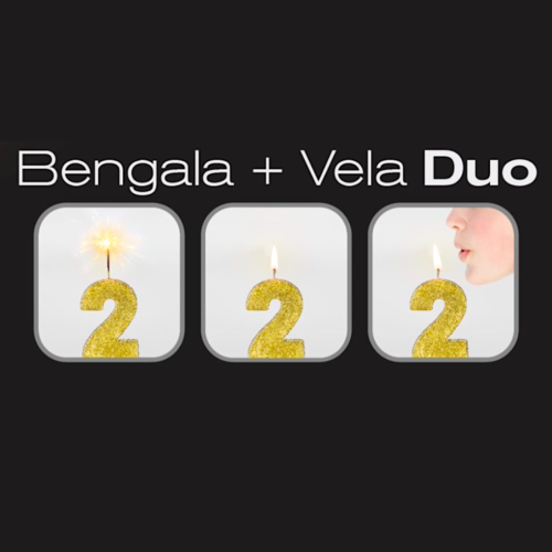 VELA CINTILANTE "DUO" VERMELHA CIALFIR - NÚMERO 7