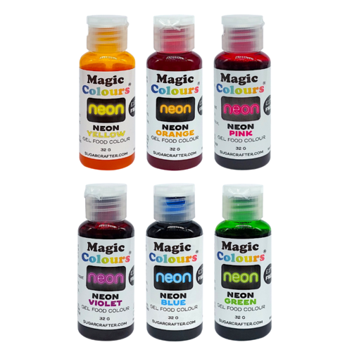 CORANTE EM GEL NEON MAGIC COLOURS AZUL - BLUE 32 G