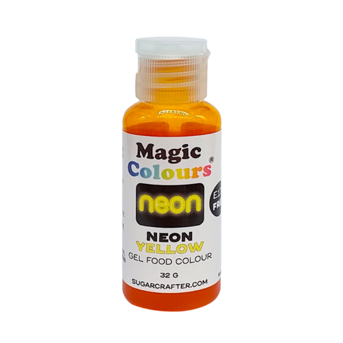 CORANTE EM GEL NEON MAGIC COLOURS AMARELO - YELLOW 32 G