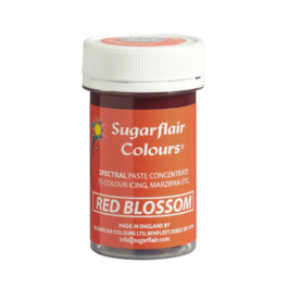 CORANTE EM PASTA ESPECTRAL SUGARFLAIR - RED BLOSSOM / VERMELHO FLOR 25 G