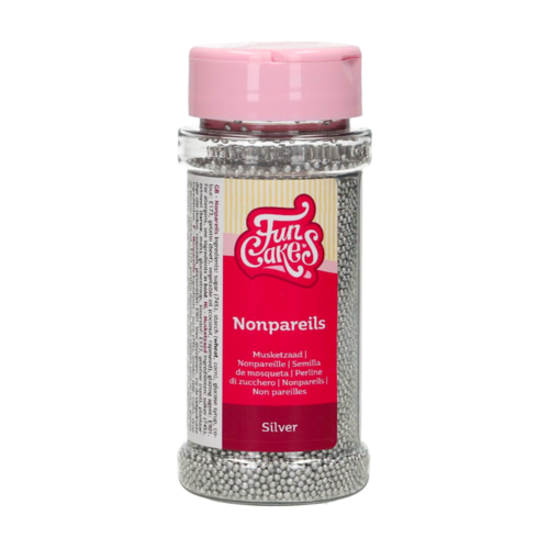 PROLAS DE ACAR (NONPAREILS) FUNCAKES - PRATA 80 G