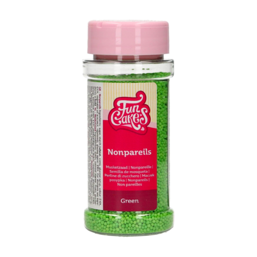 PROLAS DE ACAR (NONPAREILS) FUNCAKES - VERDE 80 G