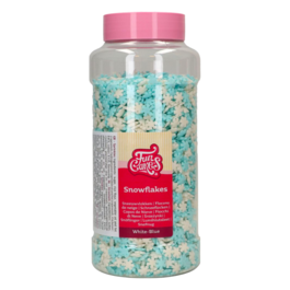 SPRINKLES FUNCAKES - FLOCOS DE NEVE BRANCOS E AZUIS 450 G