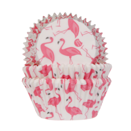 CÁPSULAS CUPCAKE "HOUSE OF MARIE" - FLAMINGOS