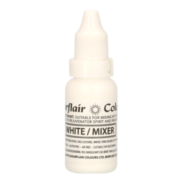 CORANTE LIQUIDO SUGARFLAIR - WHITE · MIXER / BRANCO (14 ML)