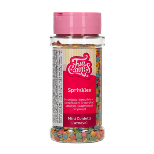 SPRINKLES FUNCAKES - MINI CONFETTI CARNAVALESCO (60 G)