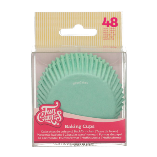 CPSULAS CUPCAKES FUNCAKES - VERDE MENTA