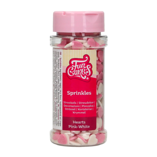 SPRINKLES FUNCAKES - CORAES COR-DE-ROSA E BRANCOS (60 G)