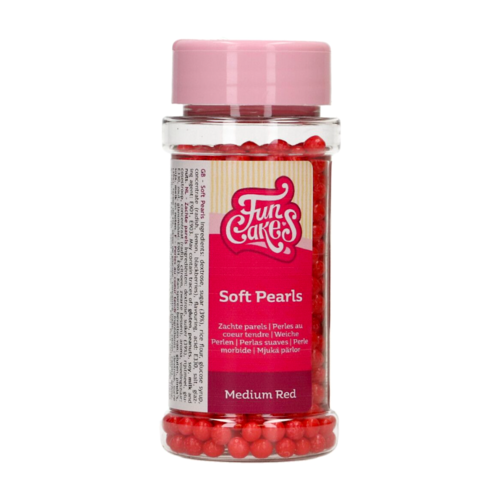 PROLAS DE ACAR MOLES FUNCAKES - VERMELHO 80 G