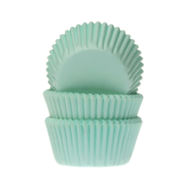 SET CPSULAS MINI CUPCAKES "HOUSE OF MARIE" - VERDE MENTA